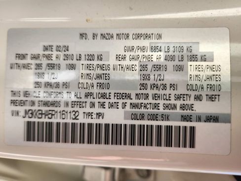 Certified 2024 MAZDA CX-90 Plug-In Hybrid w/ Preferred image 28