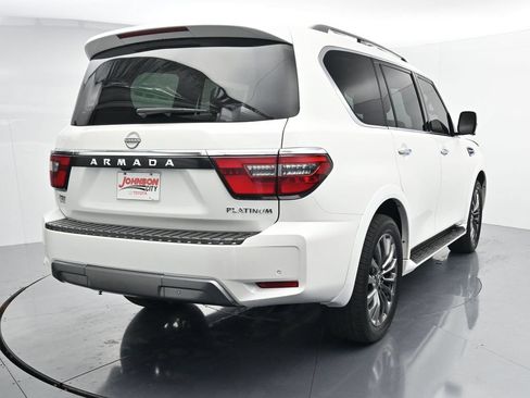 Used 2023 Nissan Armada Platinum w/ Captain's Chairs Package AWD/4WD image 6