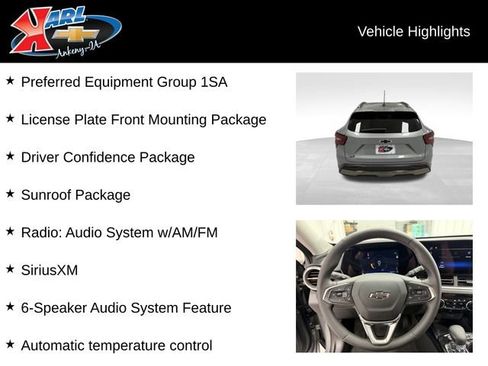 Certified 2024 Chevrolet Trax ACTIV w/ Sunroof Package FWD image 2
