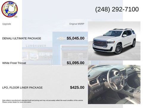 Certified 2023 GMC Acadia Denali w/ Denali Ultimate Package AWD/4WD image 5