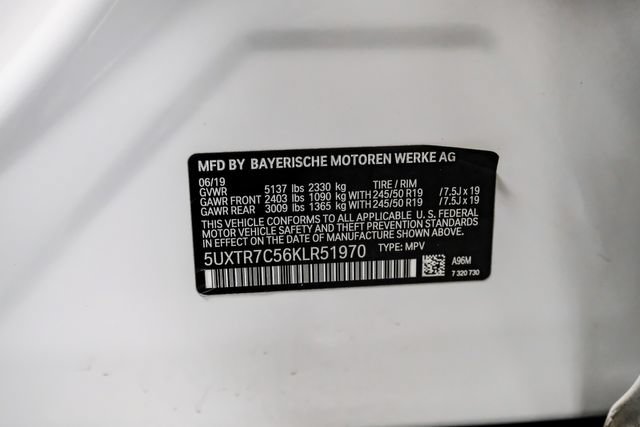 Used 2019 BMW X3 sDrive30i w/ Convenience Package RWD image 61