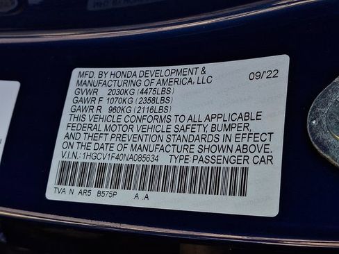 Used 2022 Honda Accord Sport Special Edition image 27