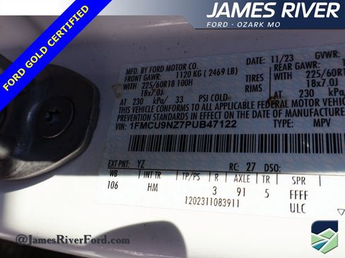 Certified 2023 Ford Escape ST-Line Select image 41