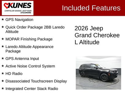 New 2026 Jeep Grand Cherokee L 4WD
