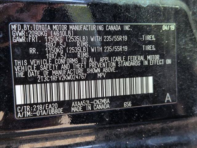 Used 2019 Toyota RAV4 XLE Premium FWD image 19