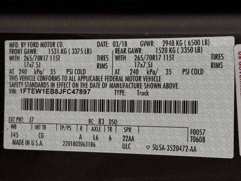 Used 2018 Ford F150 XL w/ XL Power Equipment Group AWD/4WD image 42