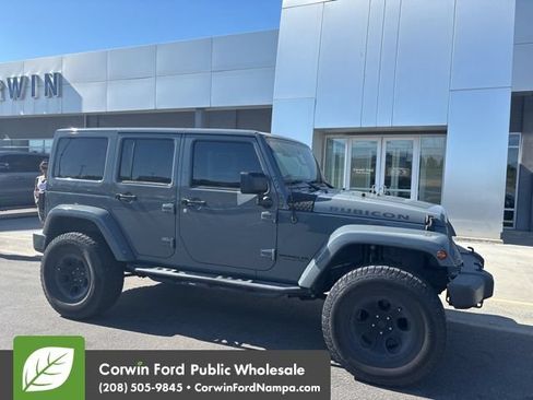 Used 2014 Jeep Wrangler Unlimited Rubicon w/ Connectivity Group AWD/4WD image 10