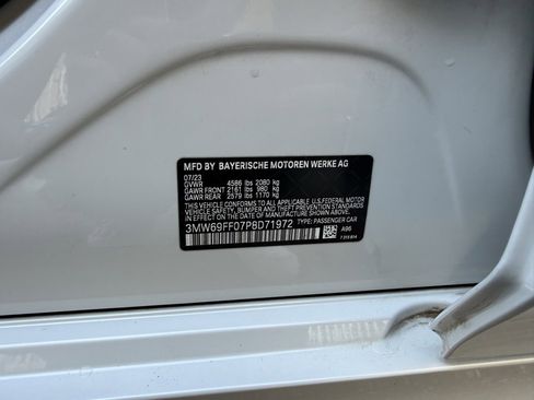 Used 2023 BMW 330i Sedan w/ Driving Assistance Package image 14