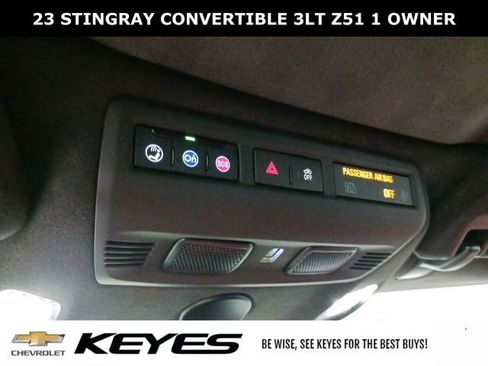 Used 2023 Chevrolet Corvette Stingray Premium Conv w/ Z51 Performance Package RWD image 27