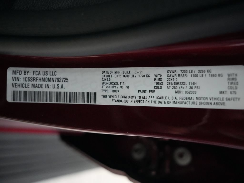 Used 2021 RAM 1500 Limited w/ Night Edition AWD/4WD image 15