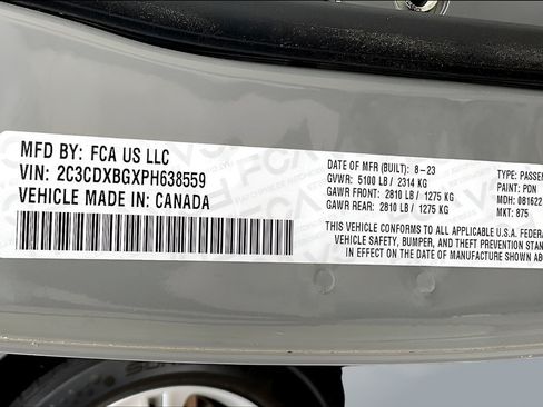 Certified 2023 Dodge Charger SXT RWD image 16