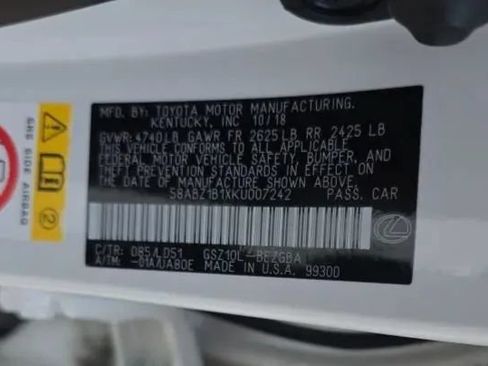 Used 2019 Lexus ES 350 w/ Premium Package FWD image 55