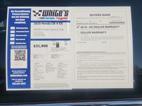 Used 2025 Honda CR-V EX image 13