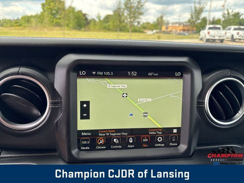 Used 2021 Jeep Wrangler Unlimited Sahara w/ Uconnect 4C Nav & Sound Group image 35