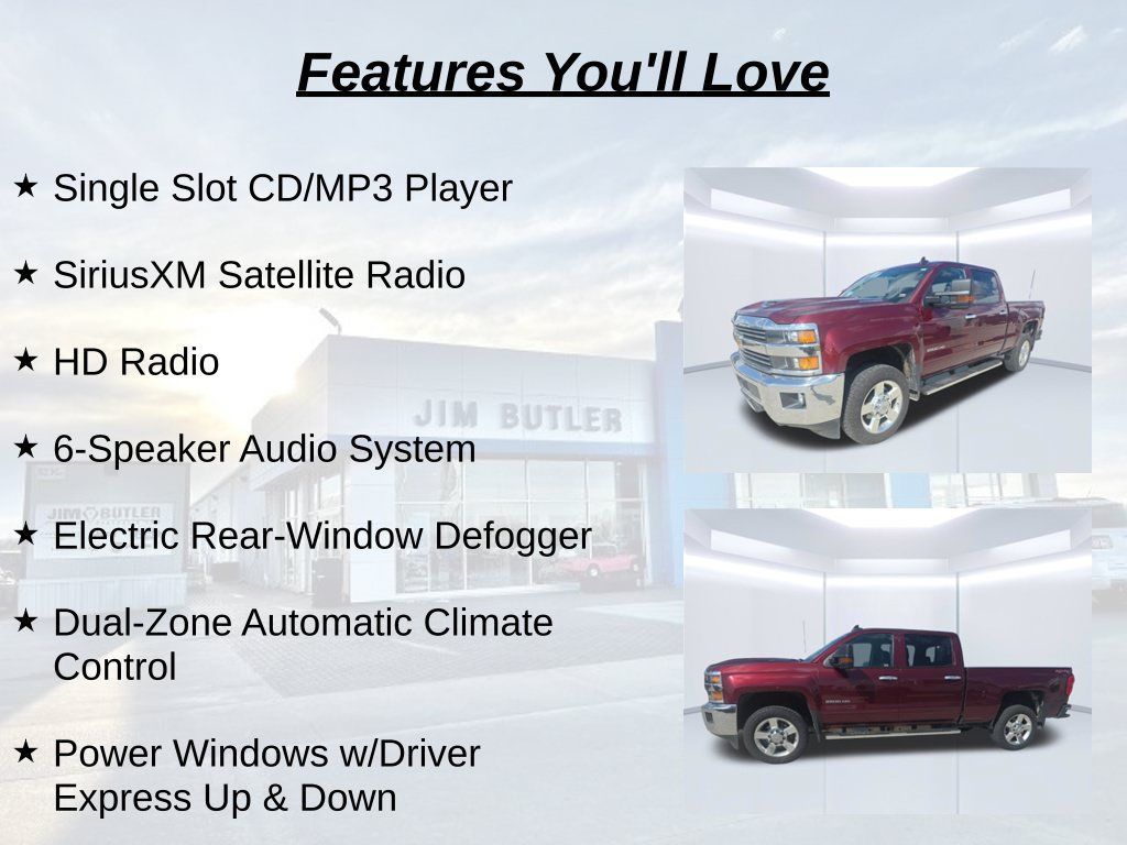 Used 2017 Chevrolet Silverado 2500 LT w/ LT Convenience Package AWD/4WD image 18