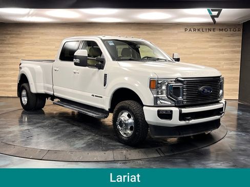 Used 2021 Ford F350 Lariat w/ Lariat Value Package AWD/4WD image 1