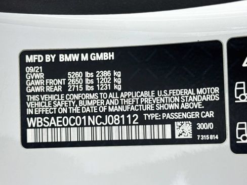 Used 2022 BMW M8 Competition w/ Driving Assistance Package AWD/4WD image 32