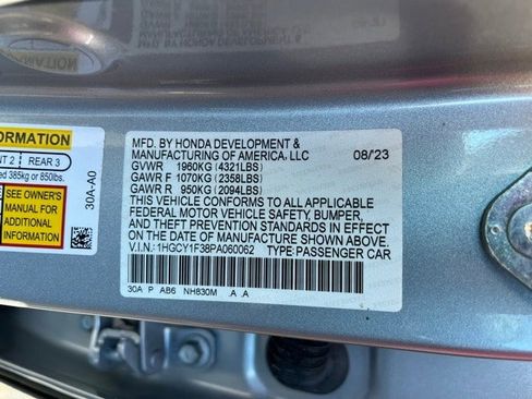 Used 2023 Honda Accord EX image 11