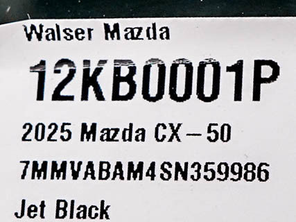 Used 2025 MAZDA CX-50 AWD 2.5 S w/ Select Package image 31