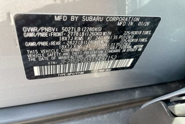 New 2026 Subaru Outback Limited w/ Premium/Limited Plus Package AWD/4WD image 28