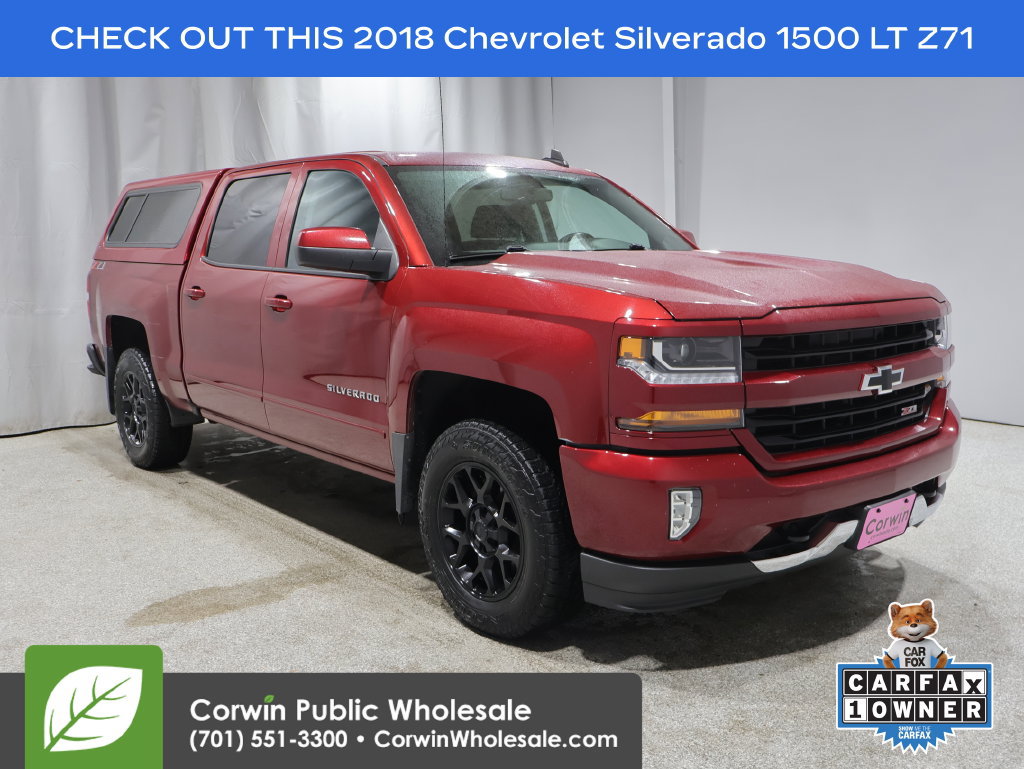 Used 2018 Chevrolet Silverado 1500 LT w/ All Star Edition AWD/4WD image 1