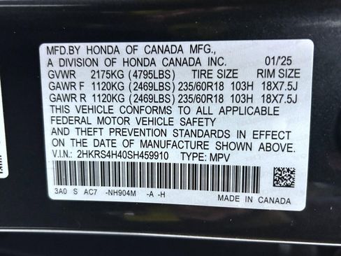 Used 2025 Honda CR-V EX image 24