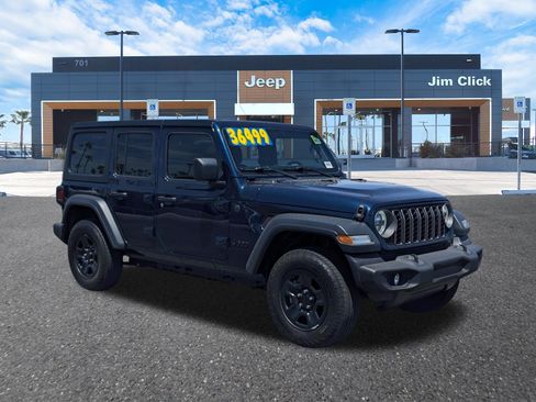 Used 2025 Jeep Wrangler Unlimited Sport AWD/4WD image 1