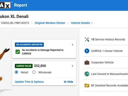 Used 2022 GMC Yukon XL Denali AWD/4WD image 16