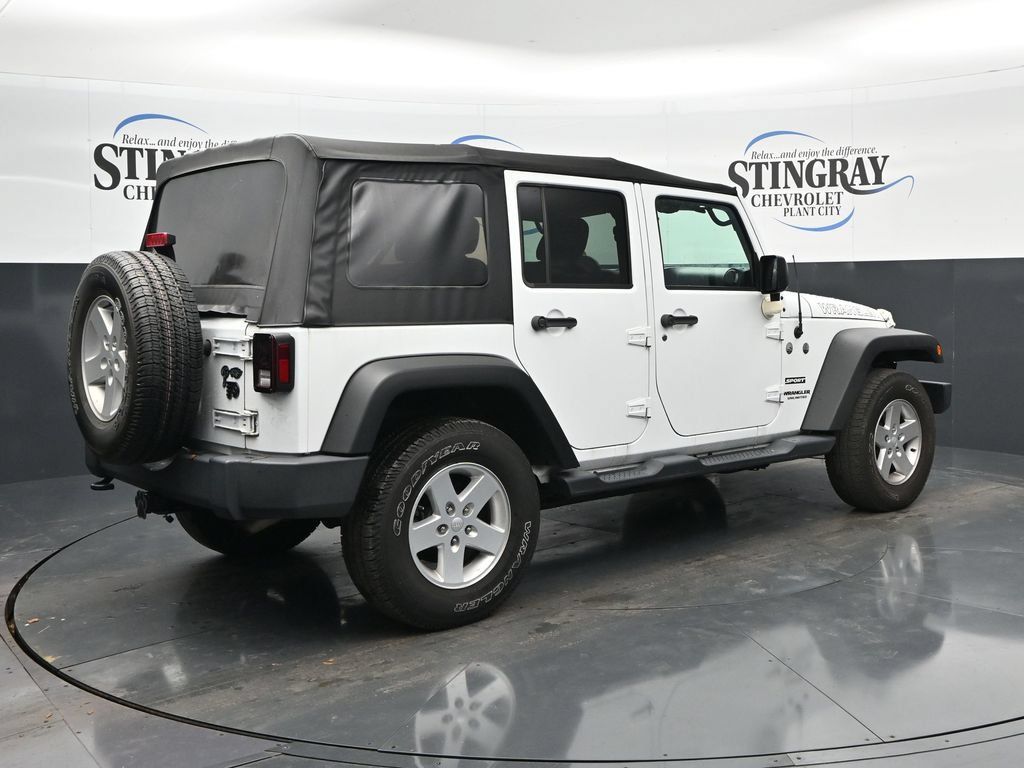 Used 2017 Jeep Wrangler Unlimited Sport w/ Quick Order Package 24S AWD/4WD image 7