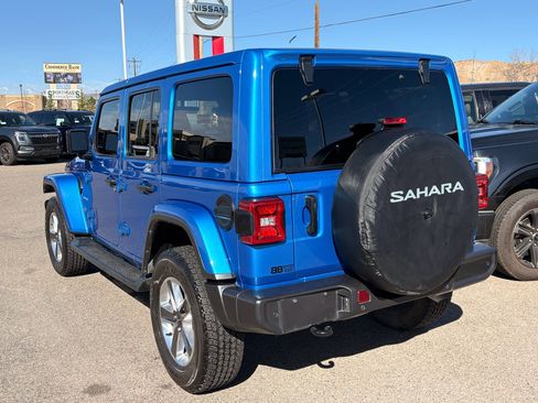 Used 2022 Jeep Wrangler Unlimited Sahara w/ LED Lighting Group image 3