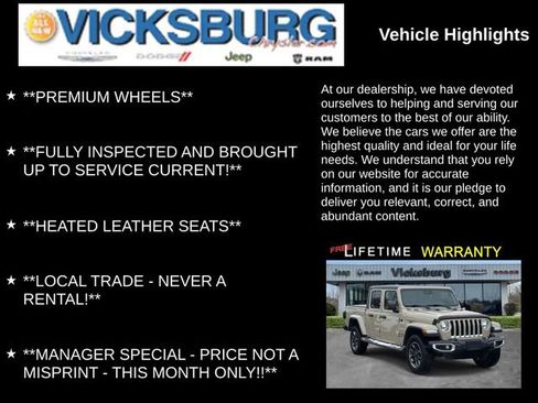 Used 2020 Jeep Gladiator Overland image 13