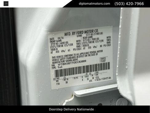 Used 2016 Ford F350 Lariat w/ Lariat Interior Package image 51