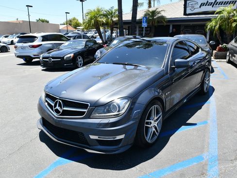Used 2012 Mercedes-Benz C 63 AMG Coupe w/ Comand 6-disc Pkg image 4