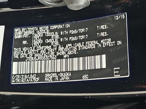 Used 2016 Toyota 4Runner SR5 Premium AWD/4WD image 44