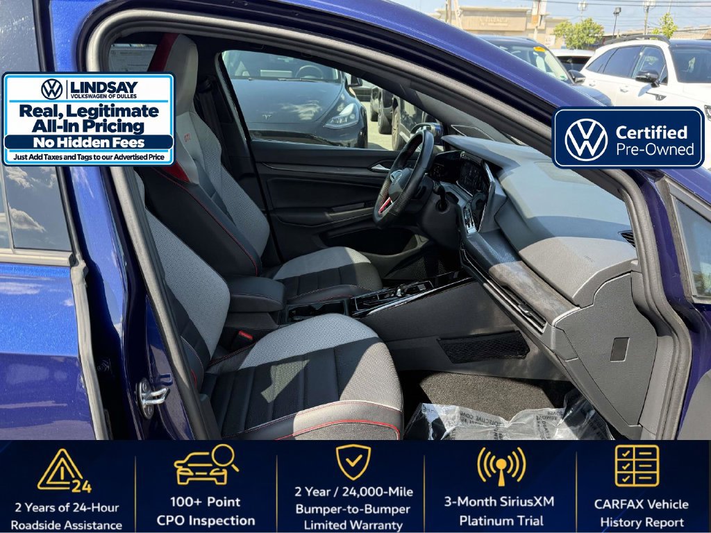Certified 2023 Volkswagen GTI SE FWD image 12