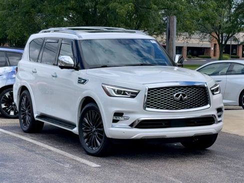 Used 2023 INFINITI QX80 Sensory w/ Cargo Package AWD/4WD image 1