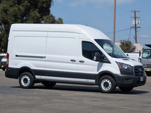 Used 2022 Ford E-Transit 148 High Roof w/ Load Area Protection Package RWD image 1