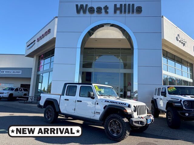 Used 2021 Jeep Gladiator Rubicon w/ Trailer Tow Package AWD/4WD image 1