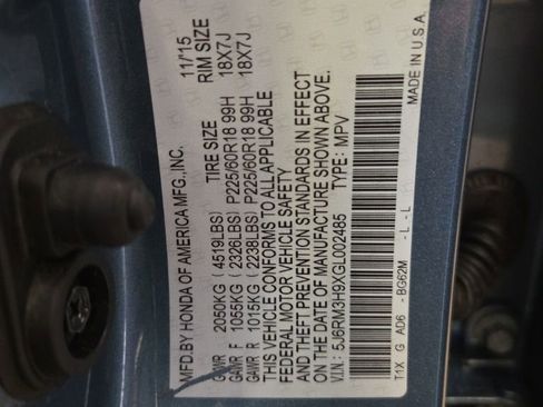 Used 2016 Honda CR-V Touring image 27