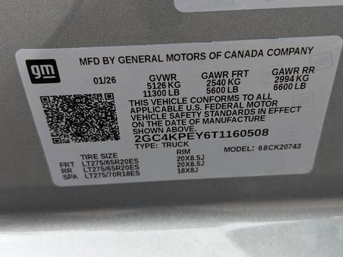 New 2026 Chevrolet Silverado 2500 LTZ w/ LTZ Plus Package image 35