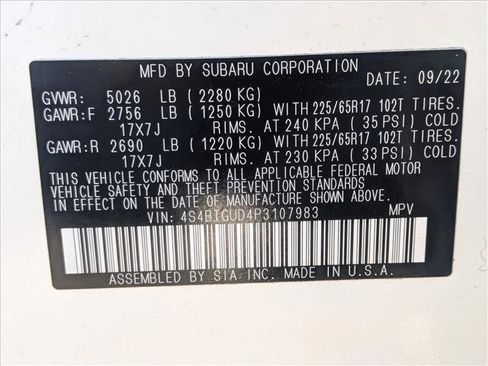 Used 2023 Subaru Outback Wilderness image 30