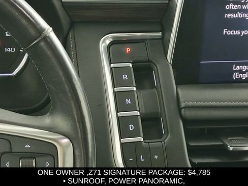 Used 2021 Chevrolet Tahoe Z71 w/ Z71 Signature Package image 25