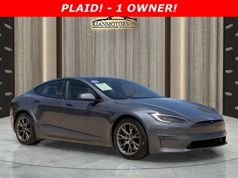 Used 2022 Tesla Model S Plaid AWD/4WD image 1