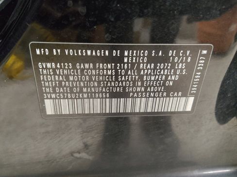 Used 2019 Volkswagen Jetta S w/ Driver Assistance Package image 32