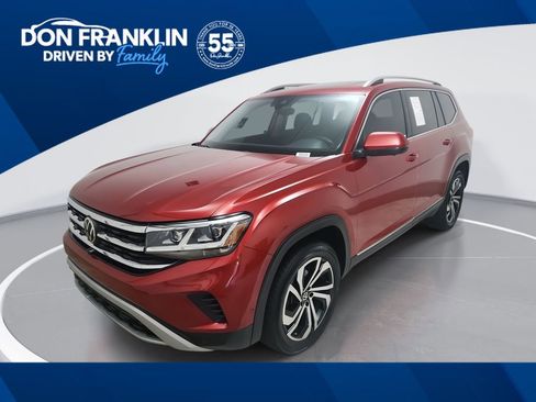 Used 2021 Volkswagen Atlas SEL Premium AWD/4WD image 1
