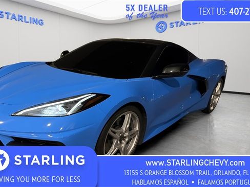 Used 2022 Chevrolet Corvette Stingray Premium Cpe w/ Z51 Performance Package image 1