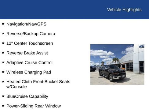 Used 2024 Ford F150 XLT w/ Equipment Group 302A MID AWD/4WD image 9