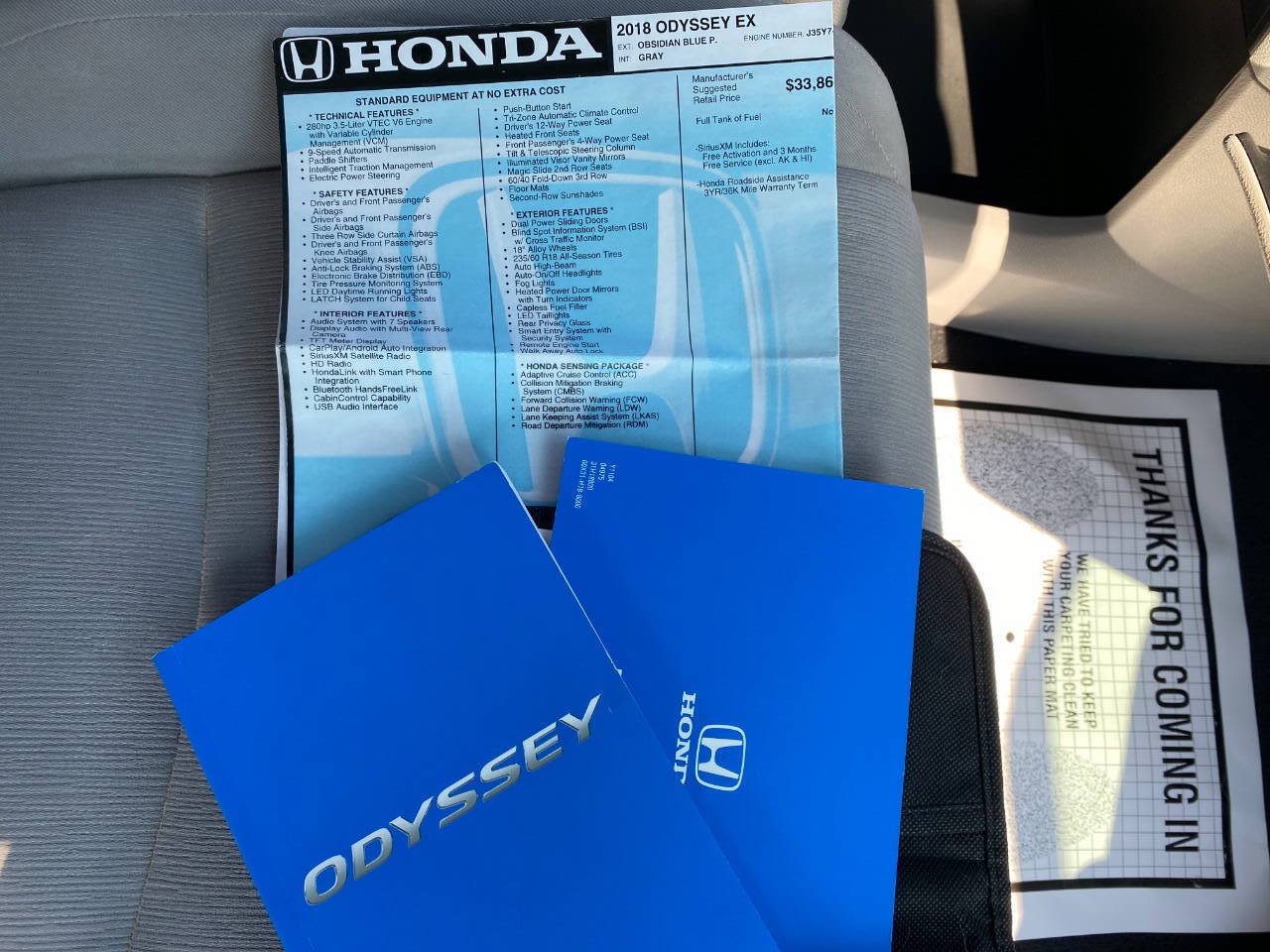 Used 2018 Honda Odyssey EX image 33