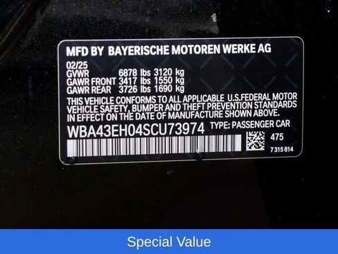 Used 2025 BMW 750e xDrive w/ Premium Package AWD/4WD image 24