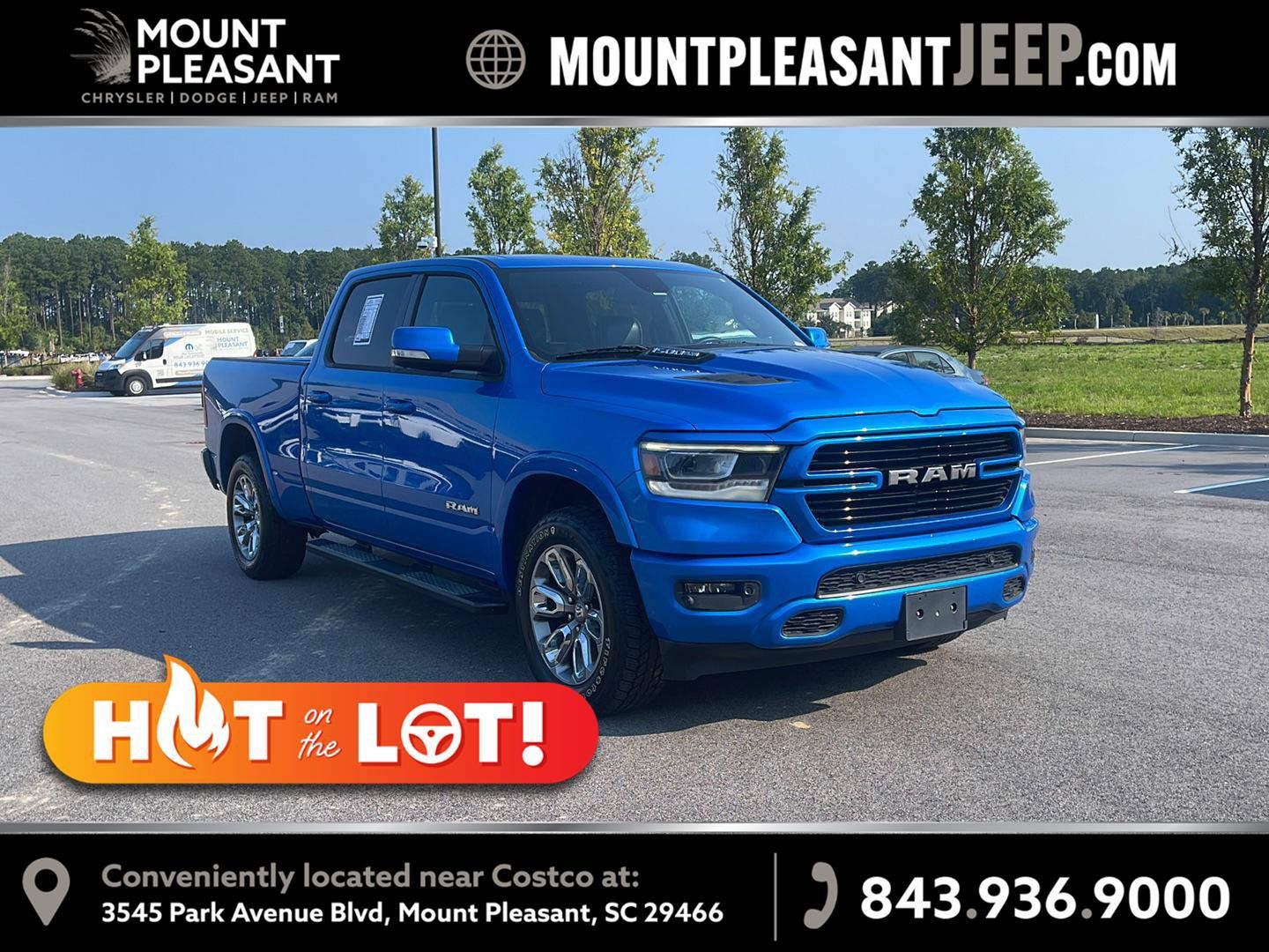 Used 2020 RAM 1500 Laramie w/ Sport Appearance Package AWD/4WD image 1
